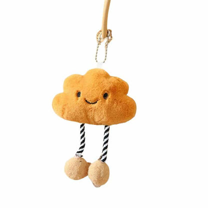 Cloud Plush Keychain
