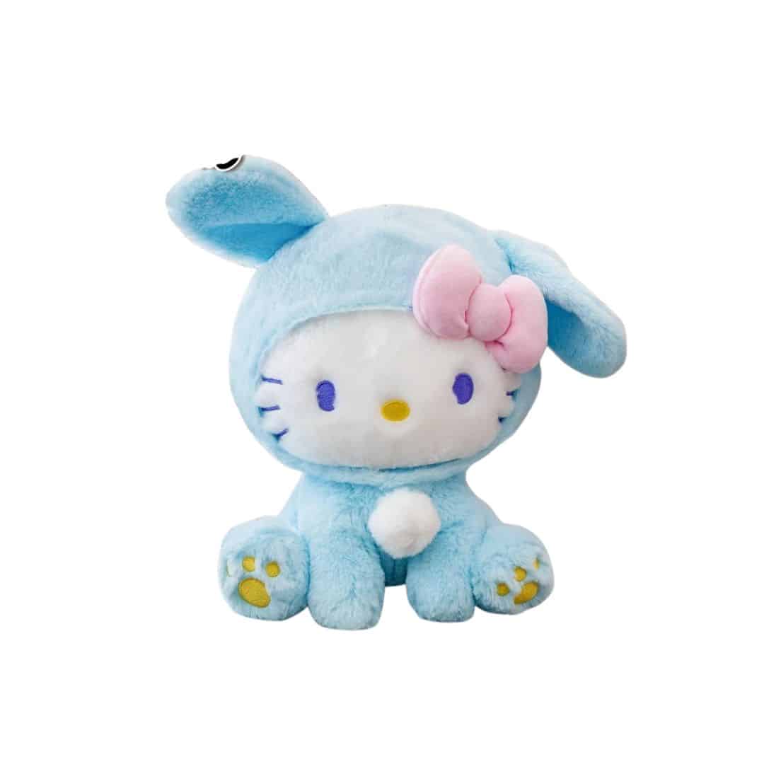 Kitty Plush Toy in a Bunny Costume