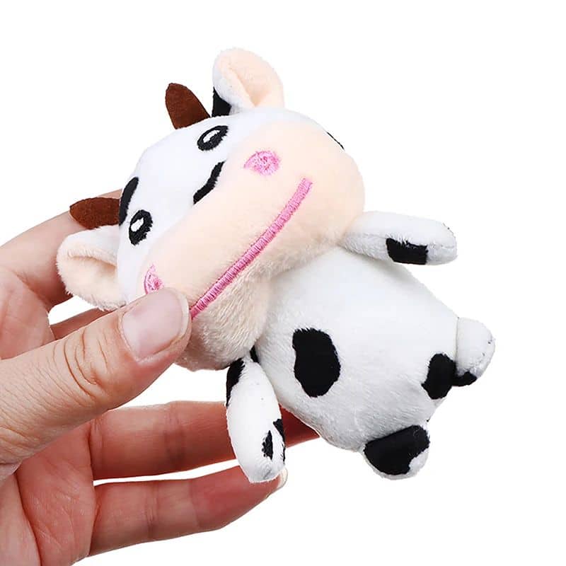 Cow Plush Keychain