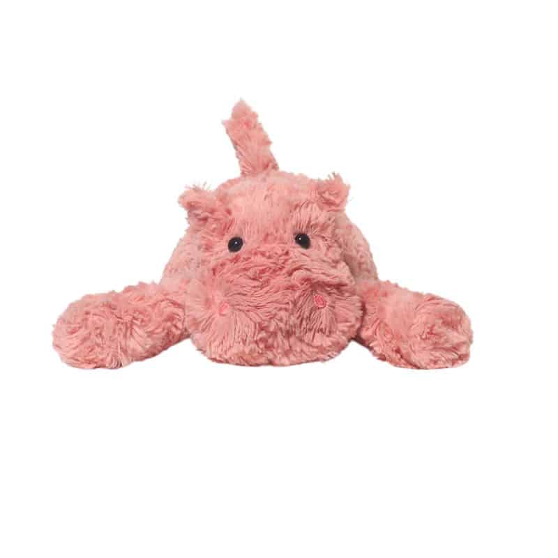 Hippo Stuffed Animal - Lying Down