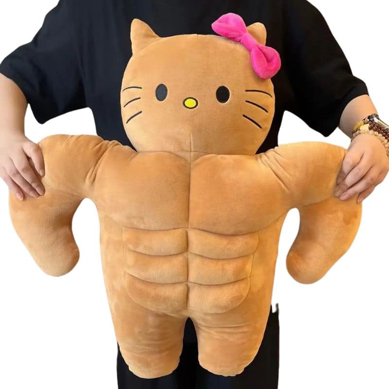 Hello Kitty Plush Toy - Muscular