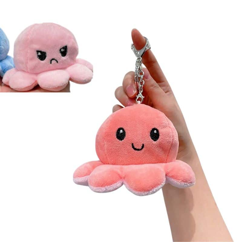 Octopus Plush Keychain