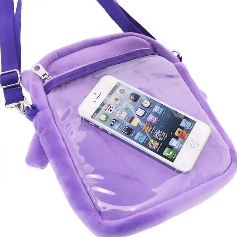 Pokémon Gengar Plush Crossbody Bag