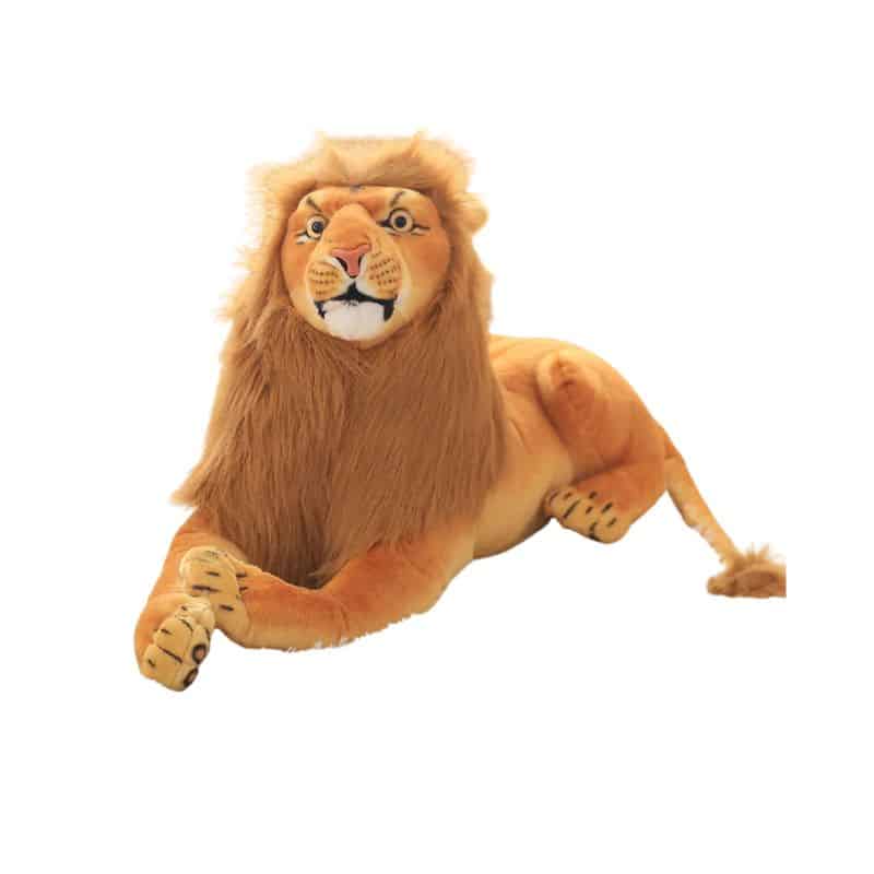 Lion Stuffed Animal - Lying Down