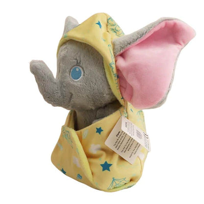Dumbo Elephant Plush Toy with Yellow Blanket