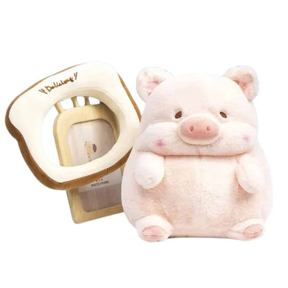 Pink Pig Plush Toy - Pastel Colors