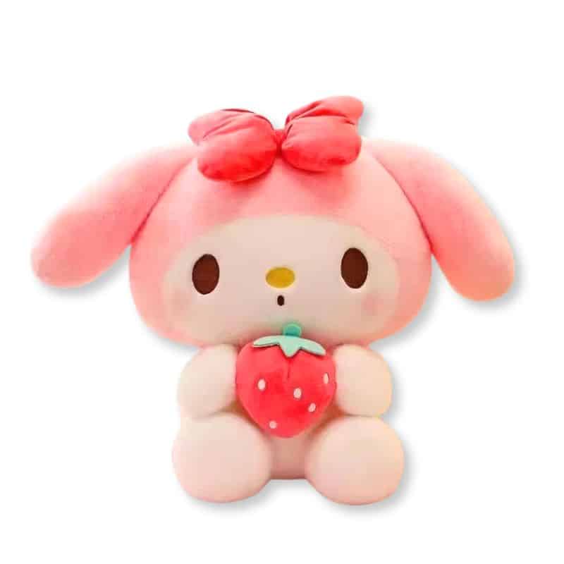 My Melody Plush Toy with Strawberry