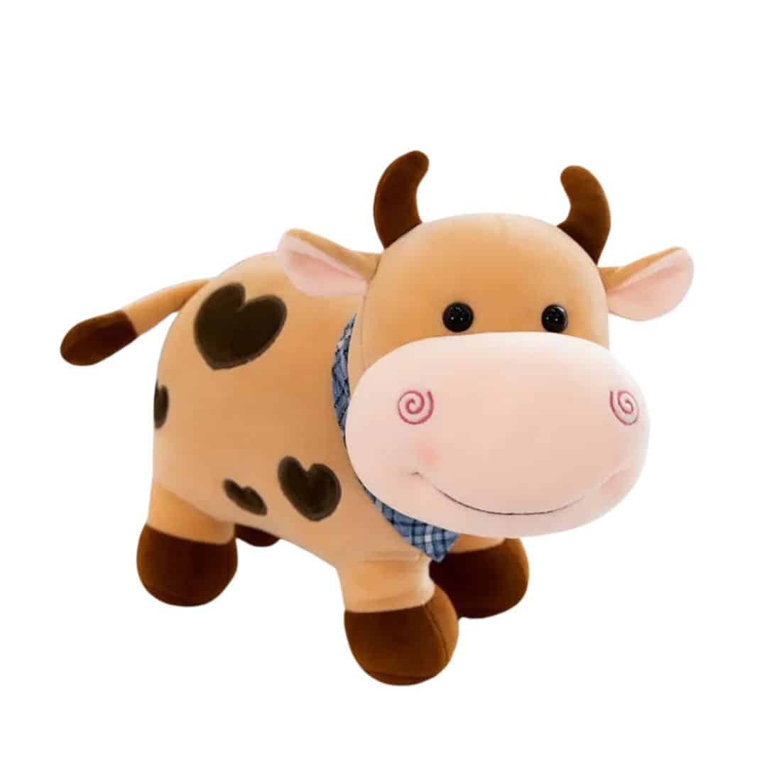 Cow Stuffed Animal - Smiling