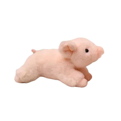 Pig Stuffed Animal - Lying Down