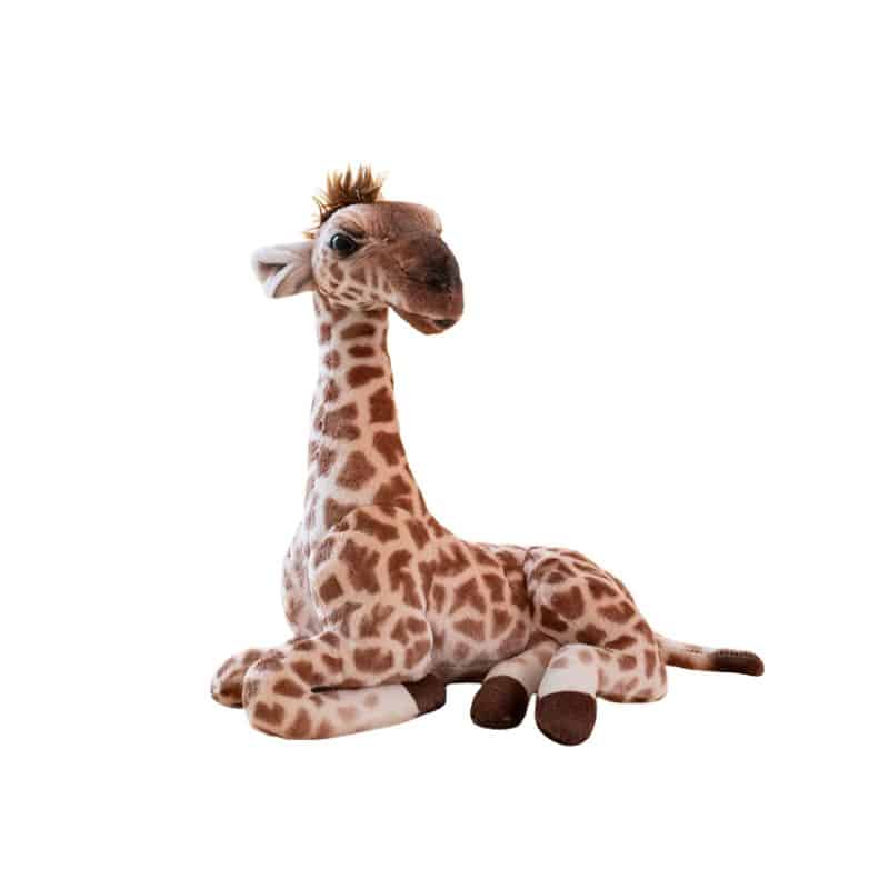 Giraffe Stuffed Animal - Lying Down