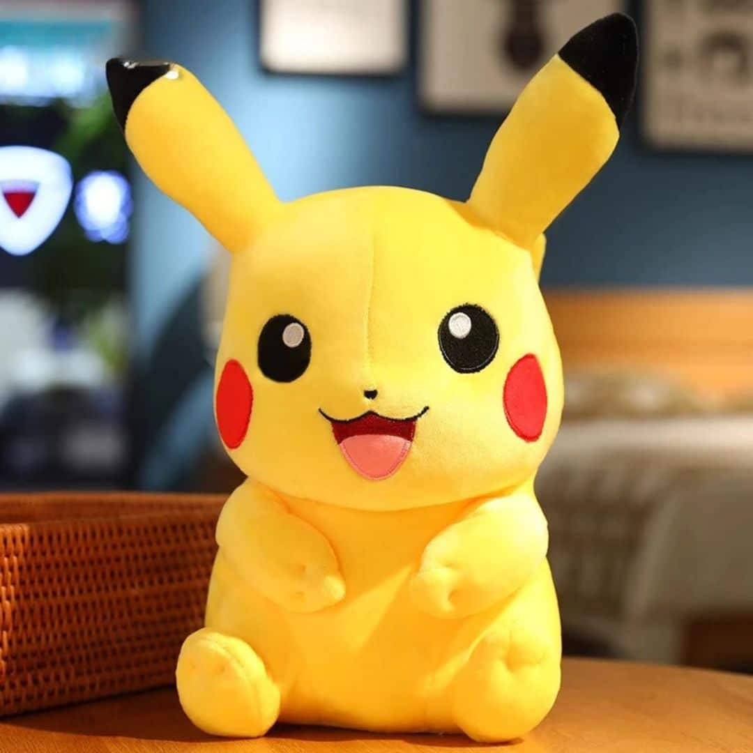 Pikachu Plush Toy - Smiling