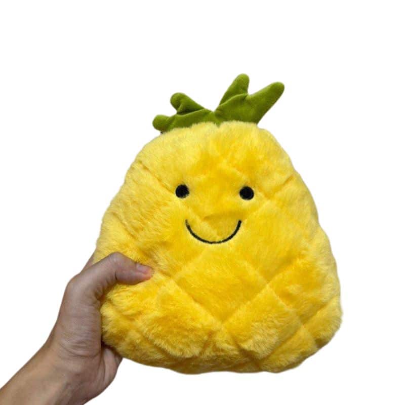 Smiling Pineapple Plush Toy