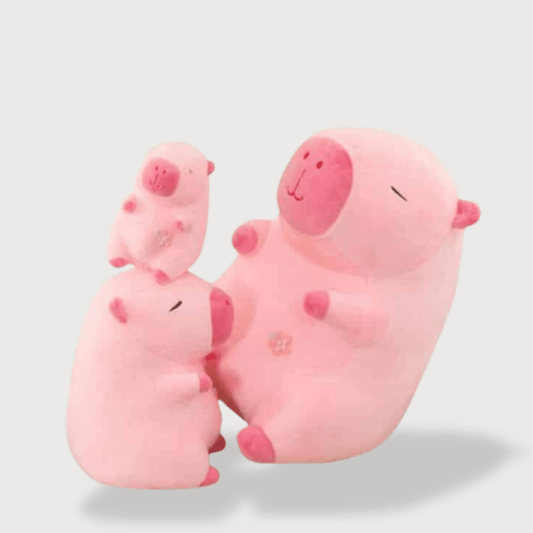 Capybara Stuffed Animal - Pink