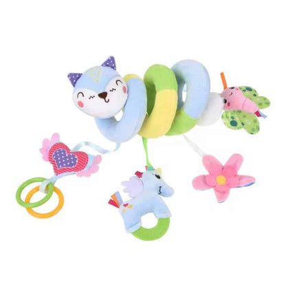 Spiral Fox Plush Toy