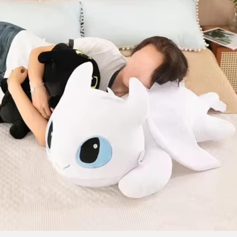 Light Fury Dragon Plush Toy