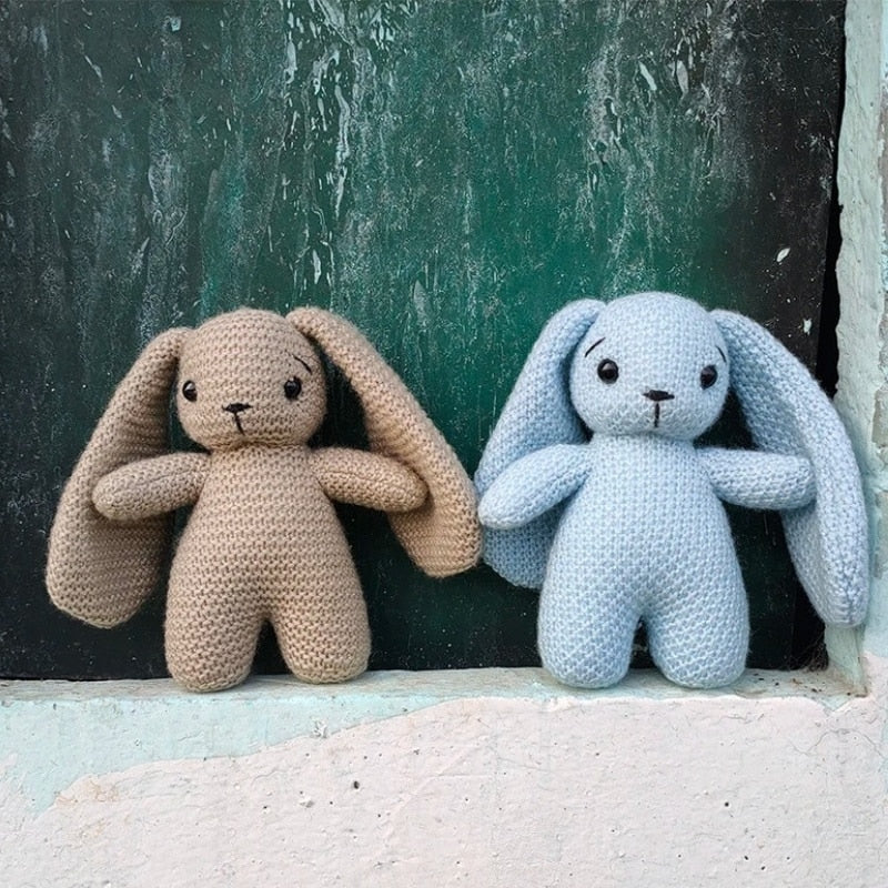 Knitted Bunny Stuffed Animal