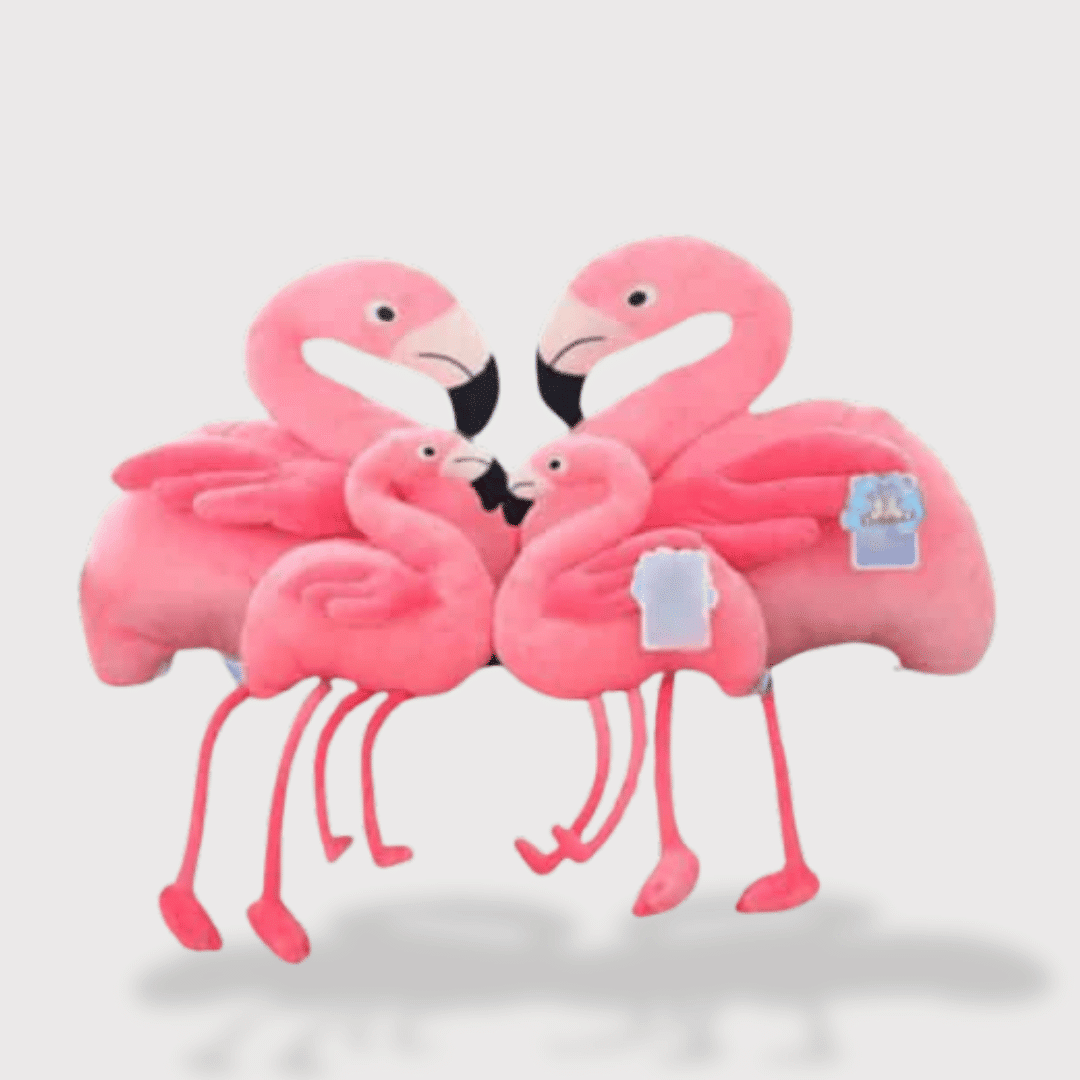 Flamingo Stuffed Animal - Pink