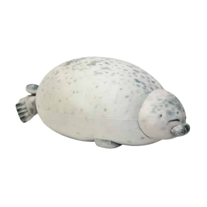 Seal Stuffed Animal - Lying Down
