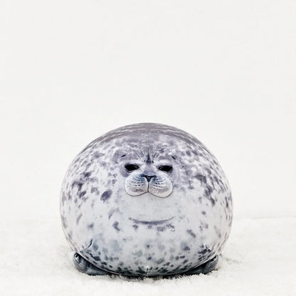Seal Stuffed Animal - Lying Down