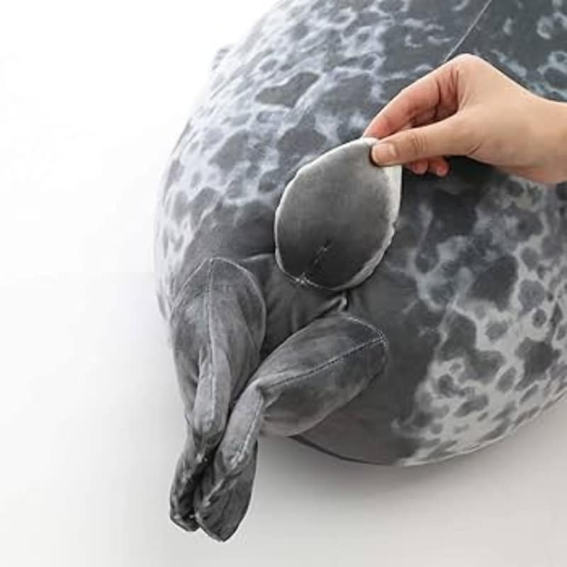 Seal Stuffed Animal - Lying Down