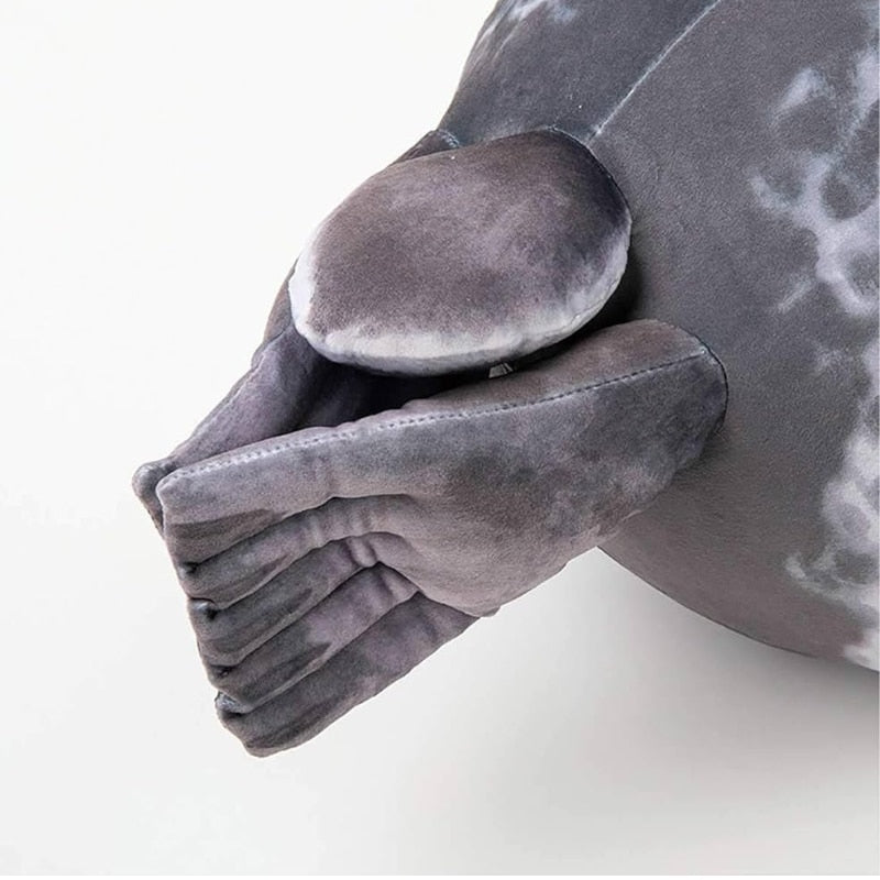 Seal Stuffed Animal - Lying Down