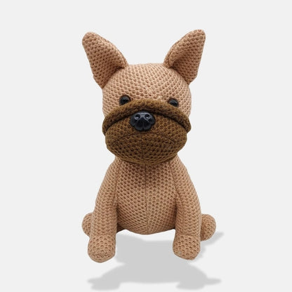 Knitted Dog Stuffed Animal
