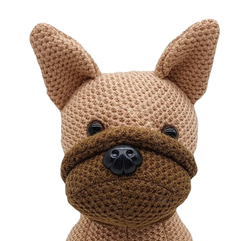 Knitted Dog Stuffed Animal