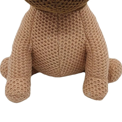 Knitted Dog Stuffed Animal