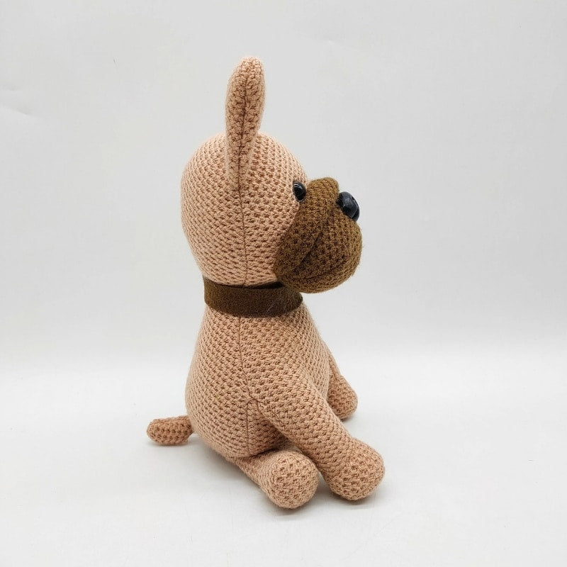 Knitted Dog Stuffed Animal