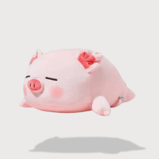 Pig Stuffed Animal - Sleeping Pink