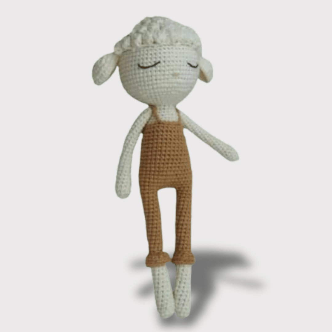 Crochet Sheep Stuffed Animal