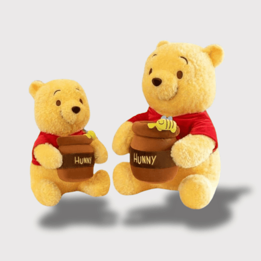 Winnie Plush Toy with Honey Pot