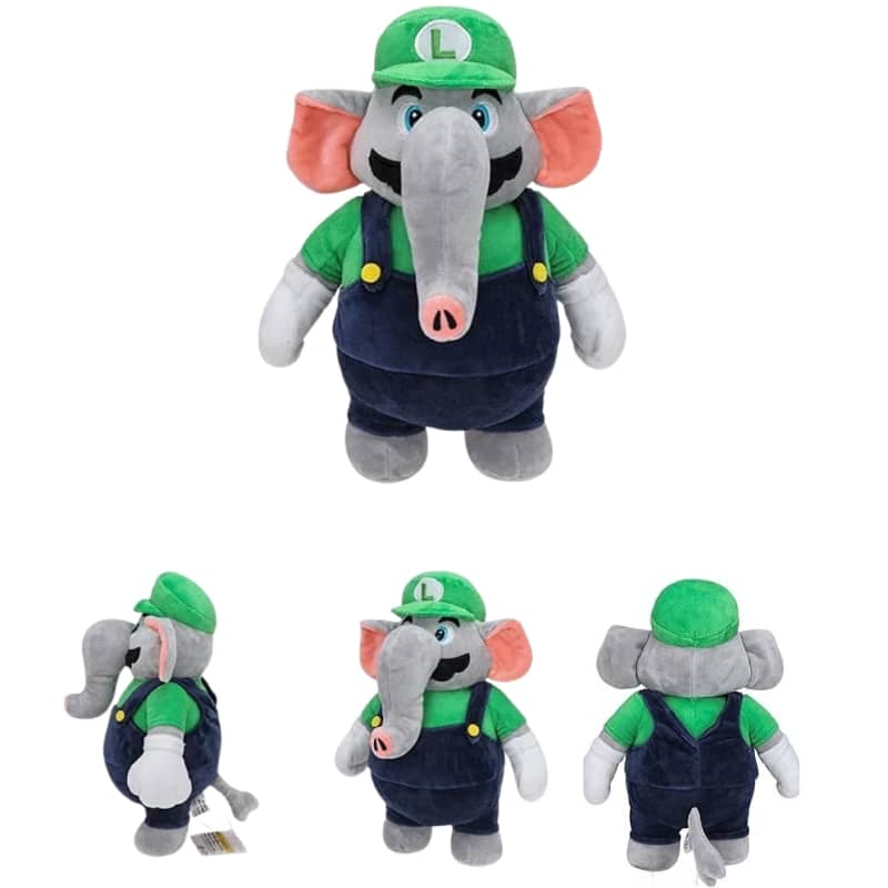 Super Mario Elephant Mario and Luigi Plush Toys