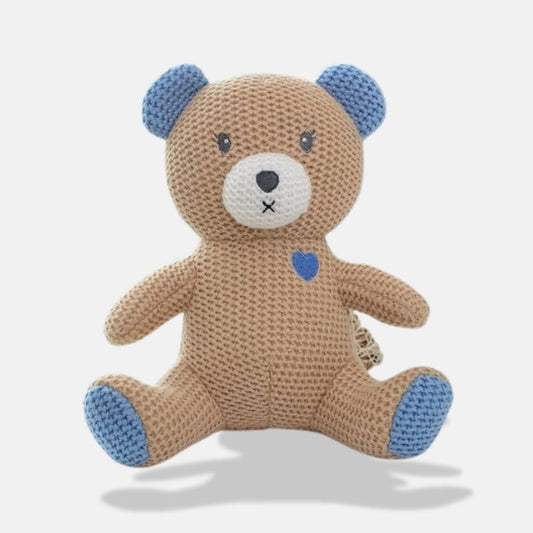Knitted Bear Stuffed Animal