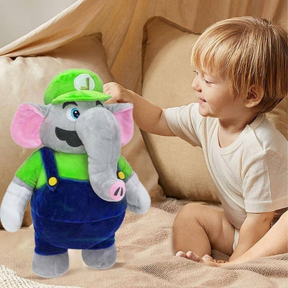 Super Mario Elephant Mario and Luigi Plush Toys