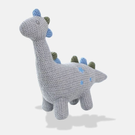 Knitted Dinosaur Stuffed Animal