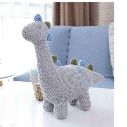 Knitted Dinosaur Stuffed Animal