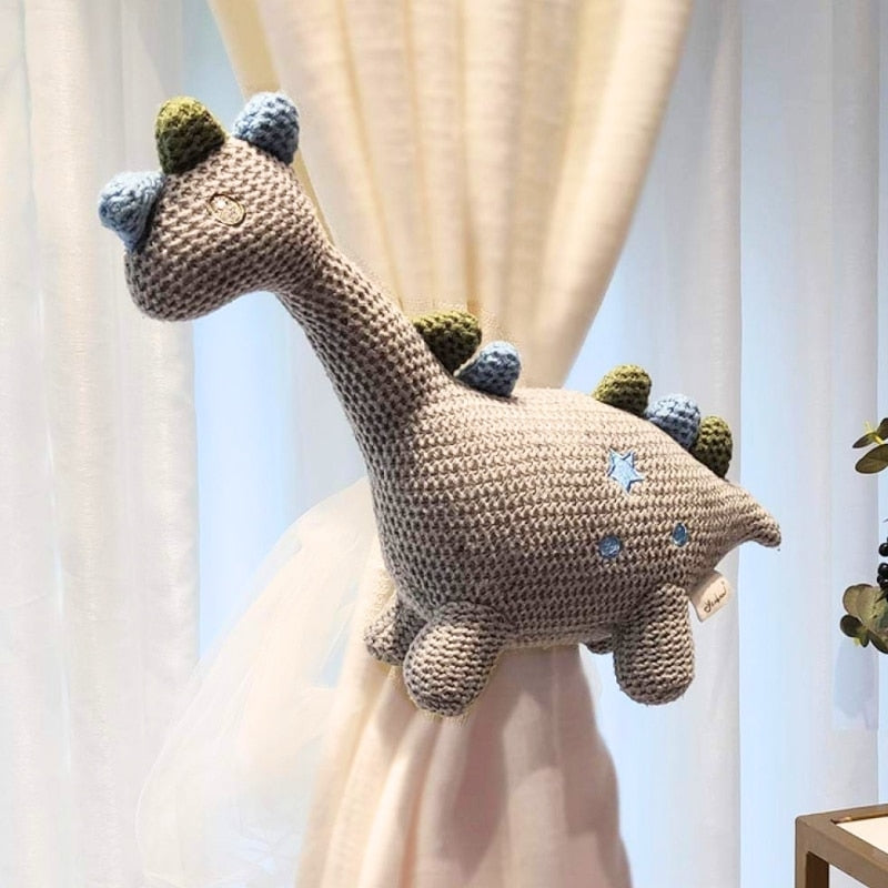 Knitted Dinosaur Stuffed Animal
