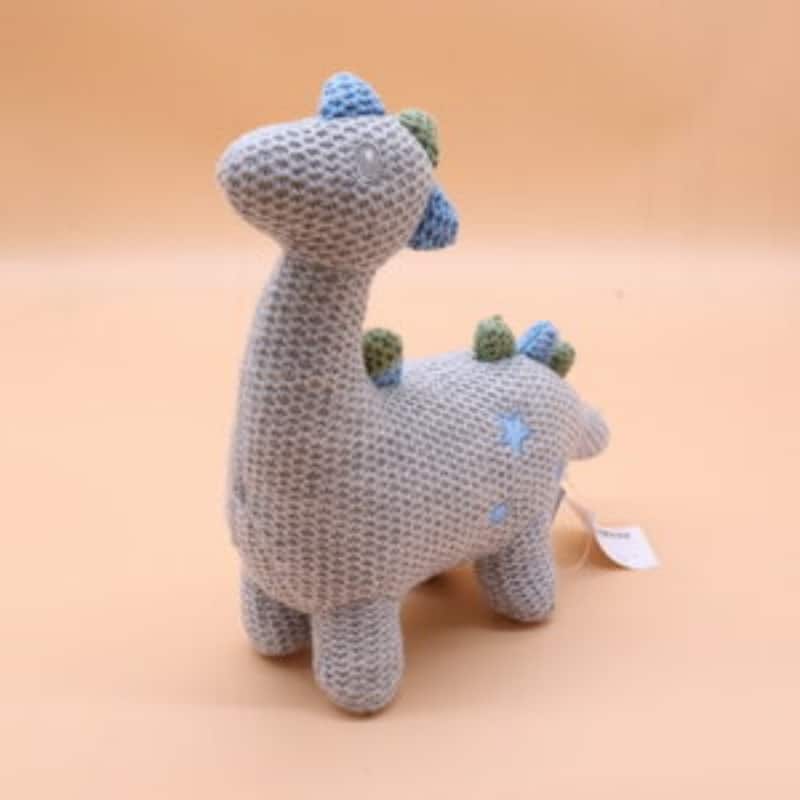 Knitted Dinosaur Stuffed Animal