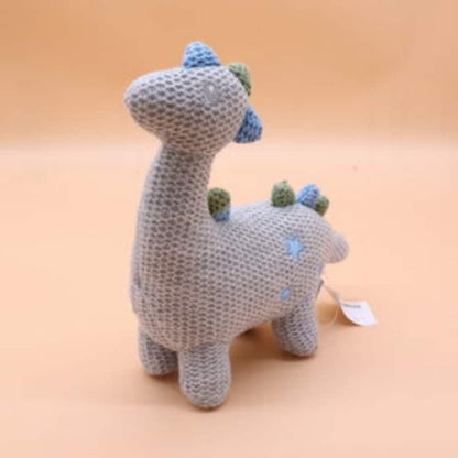 Knitted Dinosaur Stuffed Animal