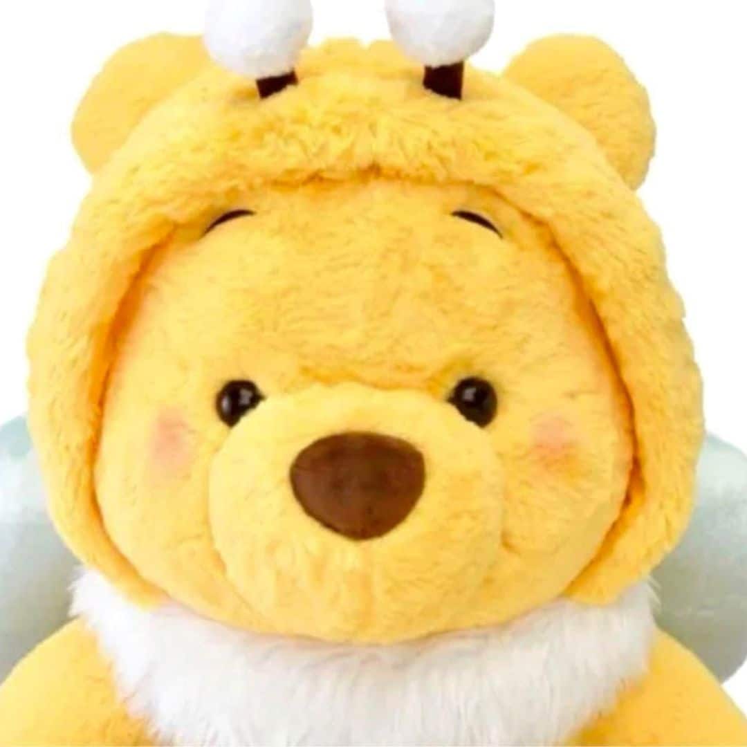 Winnie the Pooh Plush Toy in a Bee Costume