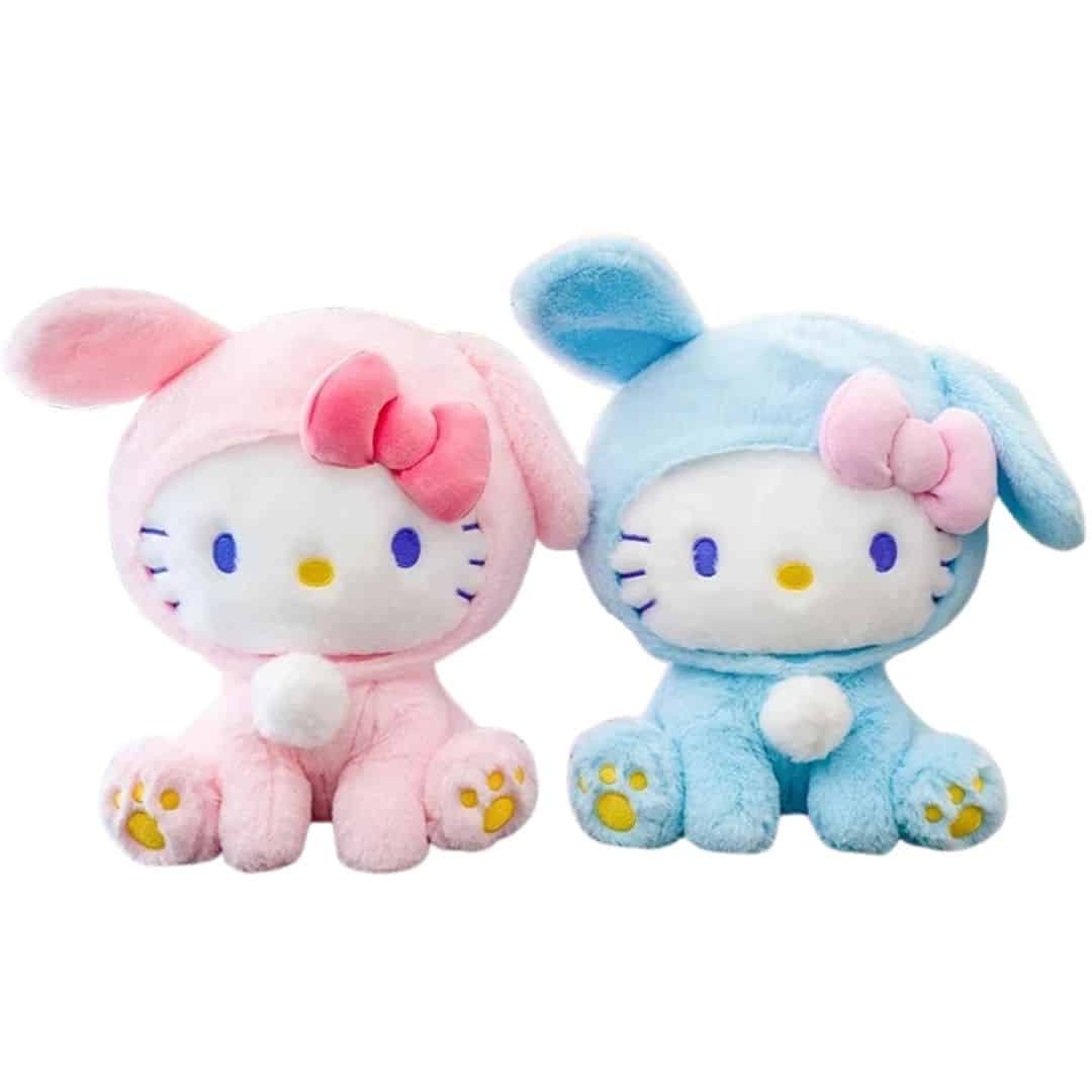 Kitty Plush Toy in a Bunny Costume
