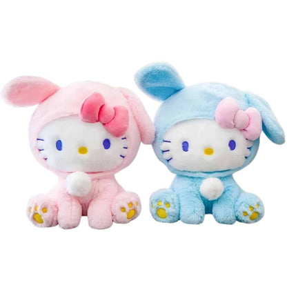 Kitty Plush Toy in a Bunny Costume