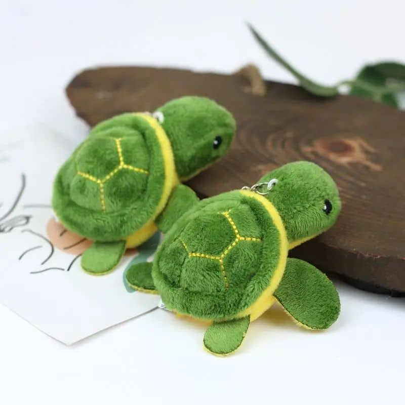 Turtle Plush Keychain