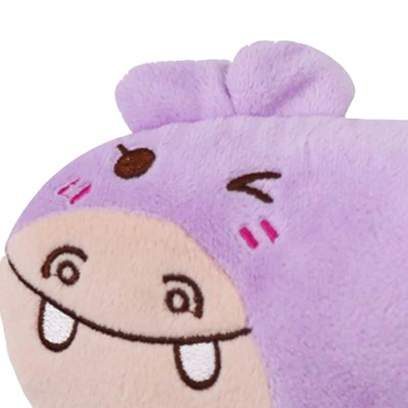 Hippo Stuffed Animal - Purple