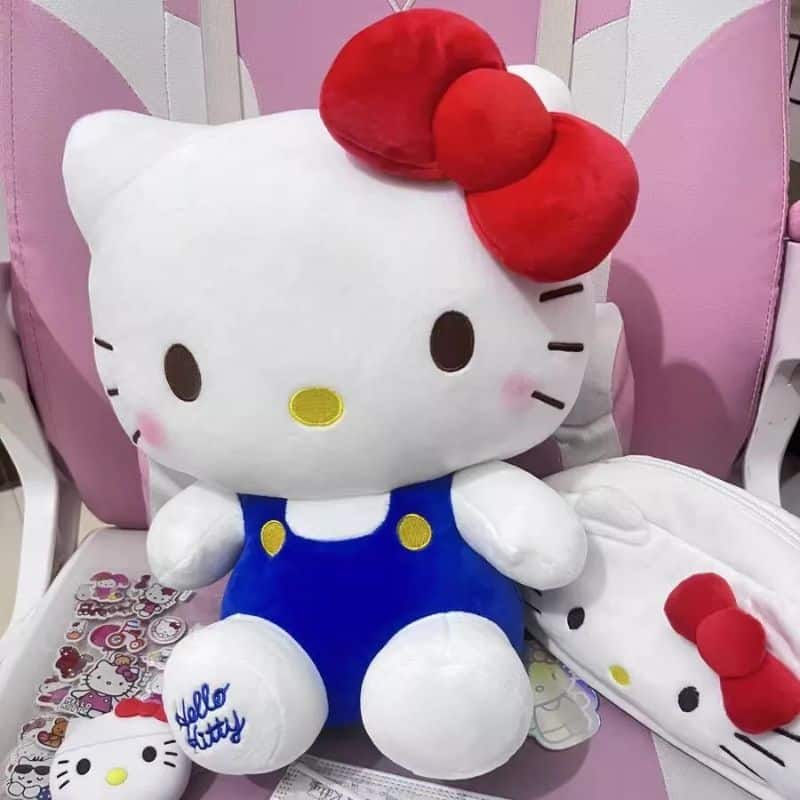 Hello Kitty Plush Toy - Blue