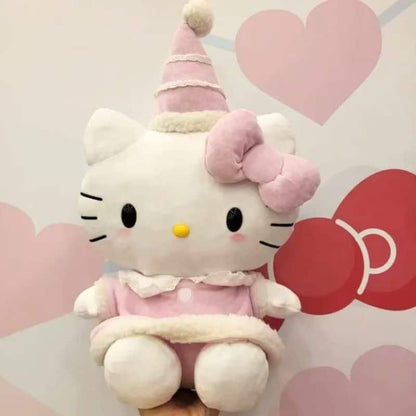 Hello Kitty Plush Toy with Pink Hat