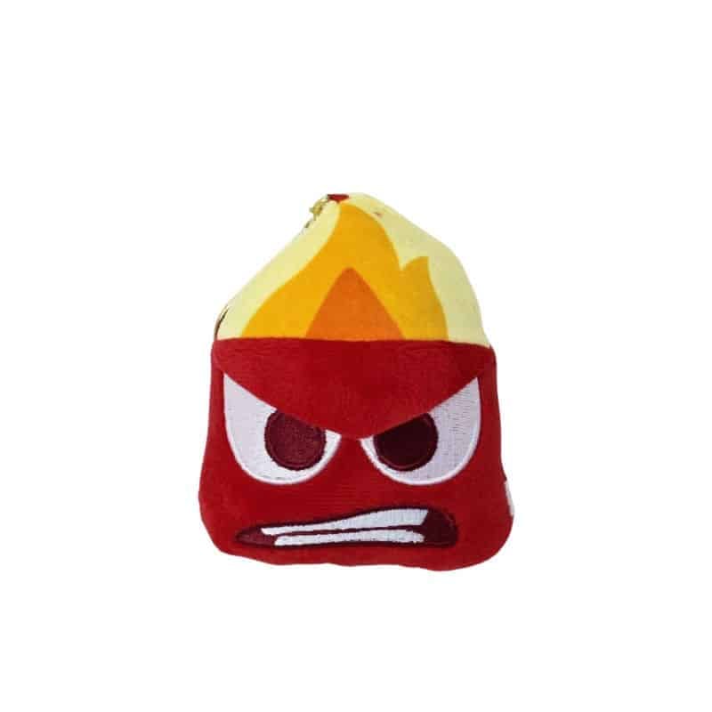 Inside Out Anger Plush Keychain