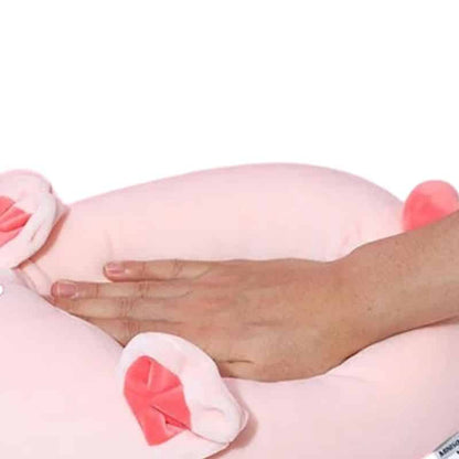 Pig Stuffed Animal - Sleeping Pink