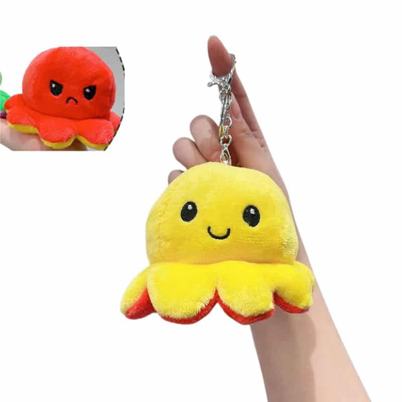Octopus Plush Keychain